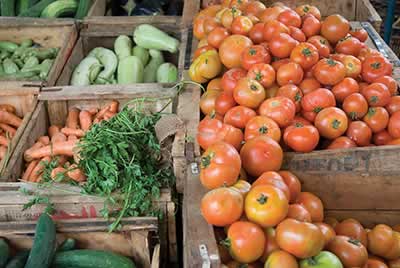 Mercado de verdura